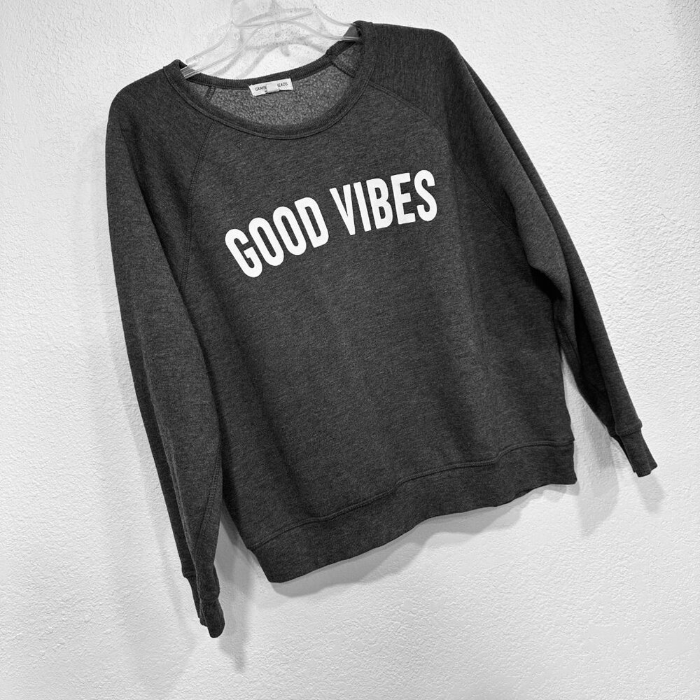 Grayson Threads Good Vibes Pullover Sweatshirt Gr… - image 4